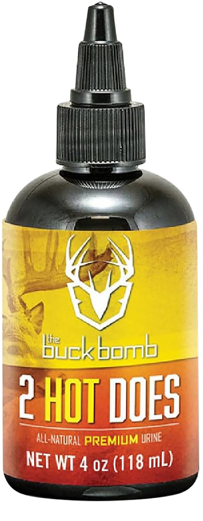 Hunters Specialties HS-BB-200053 Buck Bomb 2 Hot Does Deer Attractant Doe In Estrus Scent 4 oz
