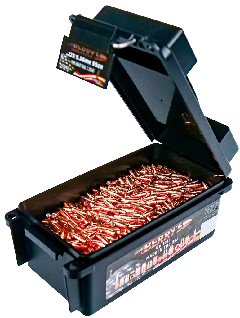 Berrys Berry's 28463 Superior  223/5.56 Cal 55gr Full Metal Jacket Boat Tail