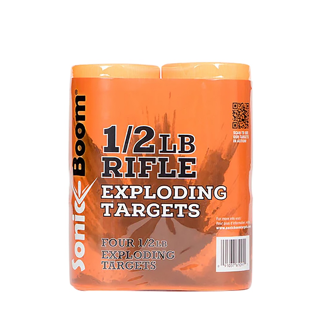 Sonic Boom/jerent SBTHP4P   Rifle Exploding Target 0.50 lb 4 Pack