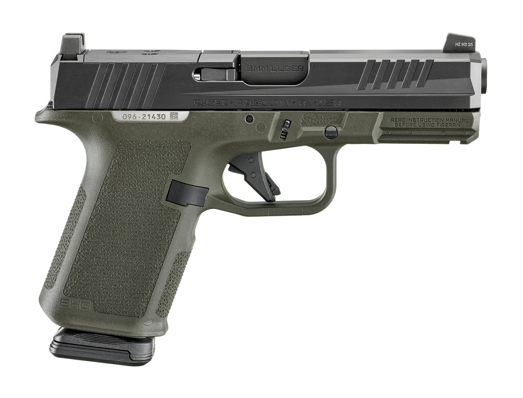Ruger RXM 9MM BLACK/ODG 15+1 4" AS