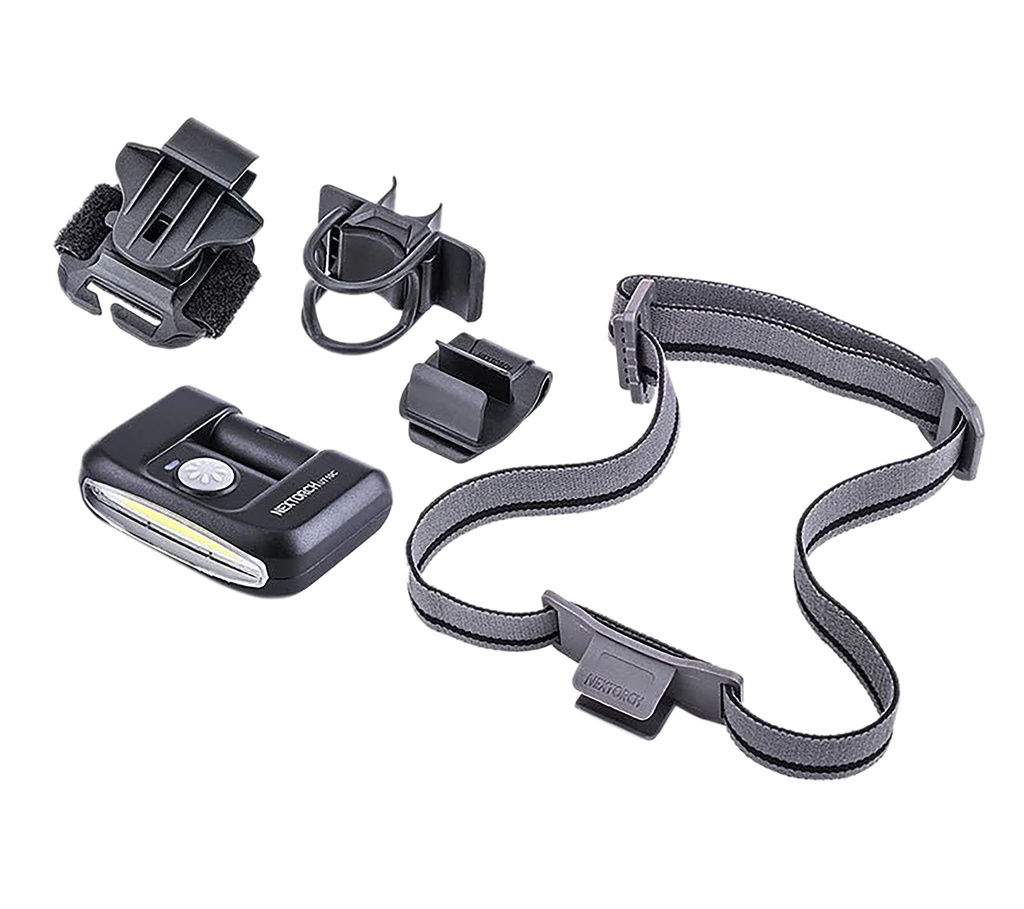 Nextorch   Hat Clip Light Black 170 Lumens Cap/Headwear