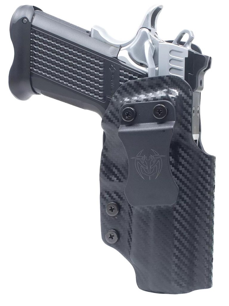 Fusion Firearms QUFUSXPRH XP Pro  IWB/OWB Black Boltaron, Belt Clip, Right Hand
