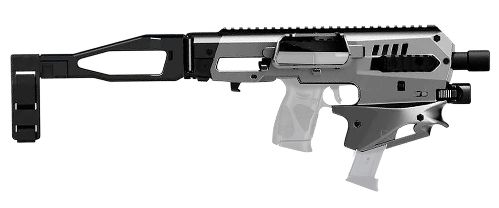 Meta Tactical Llc MCKGEN2TU Micro Conversion Kit Fits Glock Gen2 Tungsten Synthetic Stock
