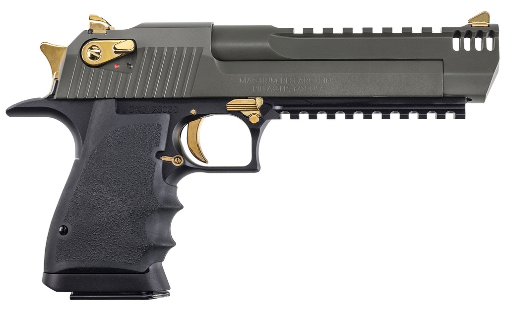 Magnum Research MAG DE50L6MSG 50AE 6 BLACK/GREEN/GOLD