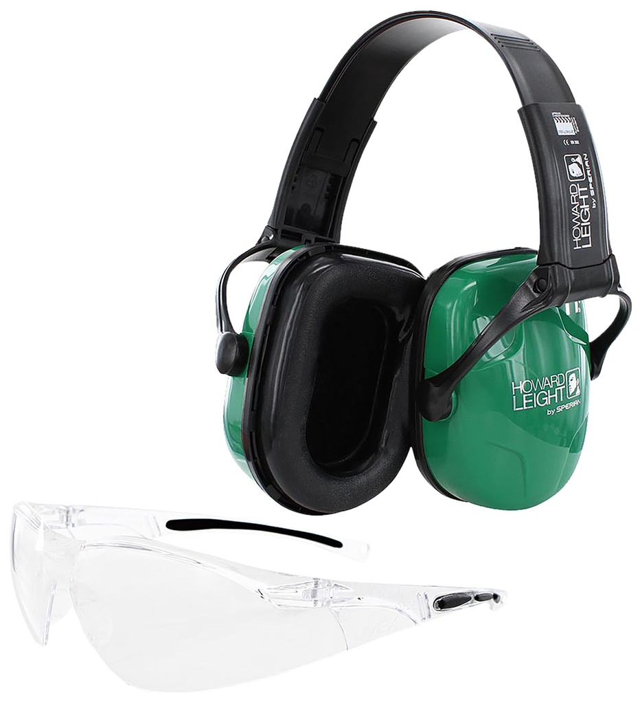 Howard Leight HOW R-01761 SHOOTING SAFETY COMBO KIT EYE/EAR