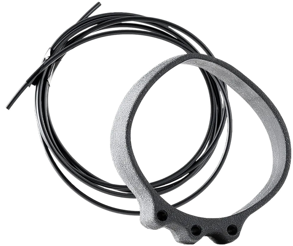 Mdt Sporting Goods Inc 109931BLK Send It Gen2 Ocular Mount Kit Black Rubber 30" Long