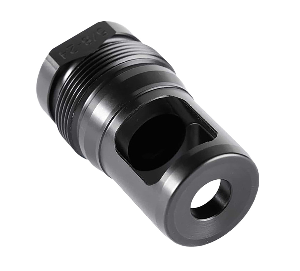 Dead Air DA155 XEMAX Muzzle Brake Black 3/4"-20 Threads 2.06" OAL 1.125" Diameter 338 Lapua Mag