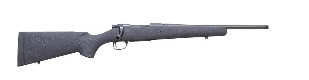 Howa HHSSL308BLK16 1500 Superlite Gen2 Full Size 308 Win 3+1 16.25" Black Threaded Barrel, Matte Blue Steel Drilled & Tapped Receiver, Black w/Black Webbing HS Precision Synthetic Stock, Right Hand