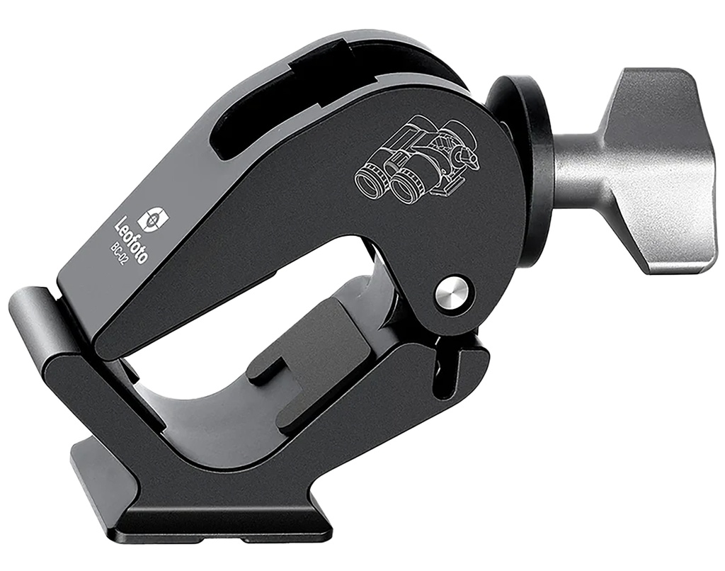 Leofoto Usa BC-02 BC-02 Binocular Adapter Dovetail Mount Black