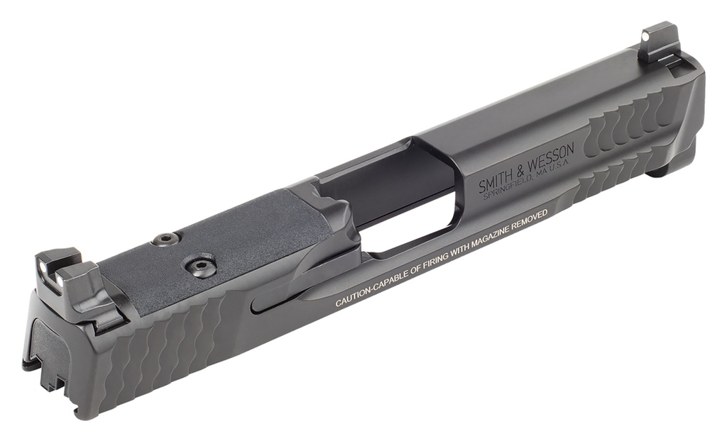 Smith & Wesson 14158   9mm Black Optic Ready Slide