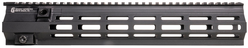 Geissele Automatics 05848B Super Modular Rail HK416 Black Aluminum 14.50" Long