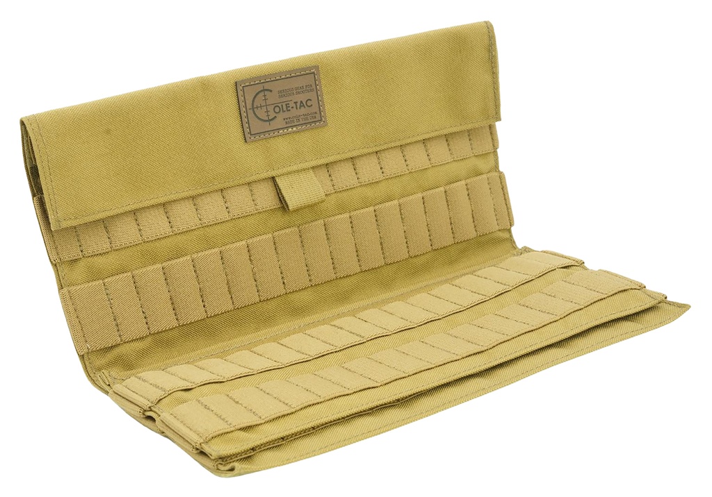 Cole-tac AN3002  Ammo Novel Coyote Brown 6mm Capacity 120rd