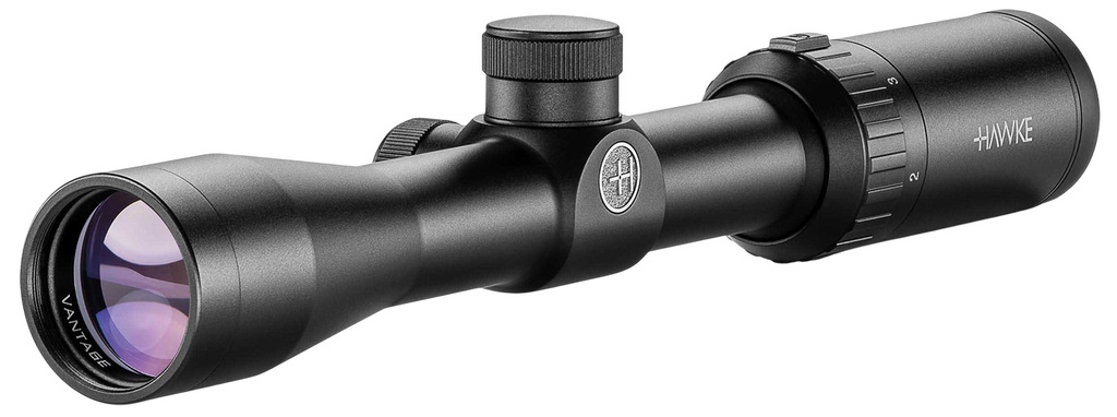Hawke Sport Optics 14110 Vantage Riflescope Black 2-7x32mm 1" Tube 30/30 Duplex Reticle
