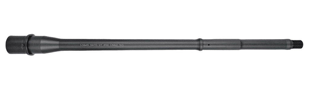 Lead & Steel Llc LS556PEN-MID-14.5   5.56mm 14.50" Pencil Profile Features M4 Feed Ramps