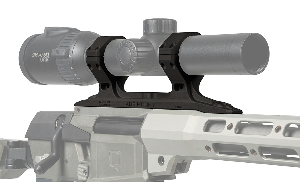 Q 100-298 AUS MOUNT 34MM DIA DIRECT MINI FIX BLACK