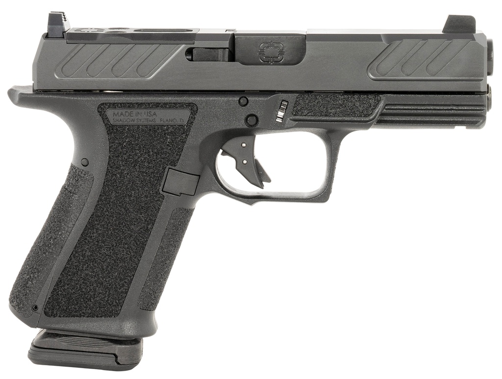 Shadow Systems SS-1306-B MR920 Foundation 9mm Luger 15+1 4" Black Nitride barrel, Black Nitride Optic Ready/Serrated Slide, Black Polymer Frame w/Beavertail & Picatinny Rail, Ambidextrous, *Blemished