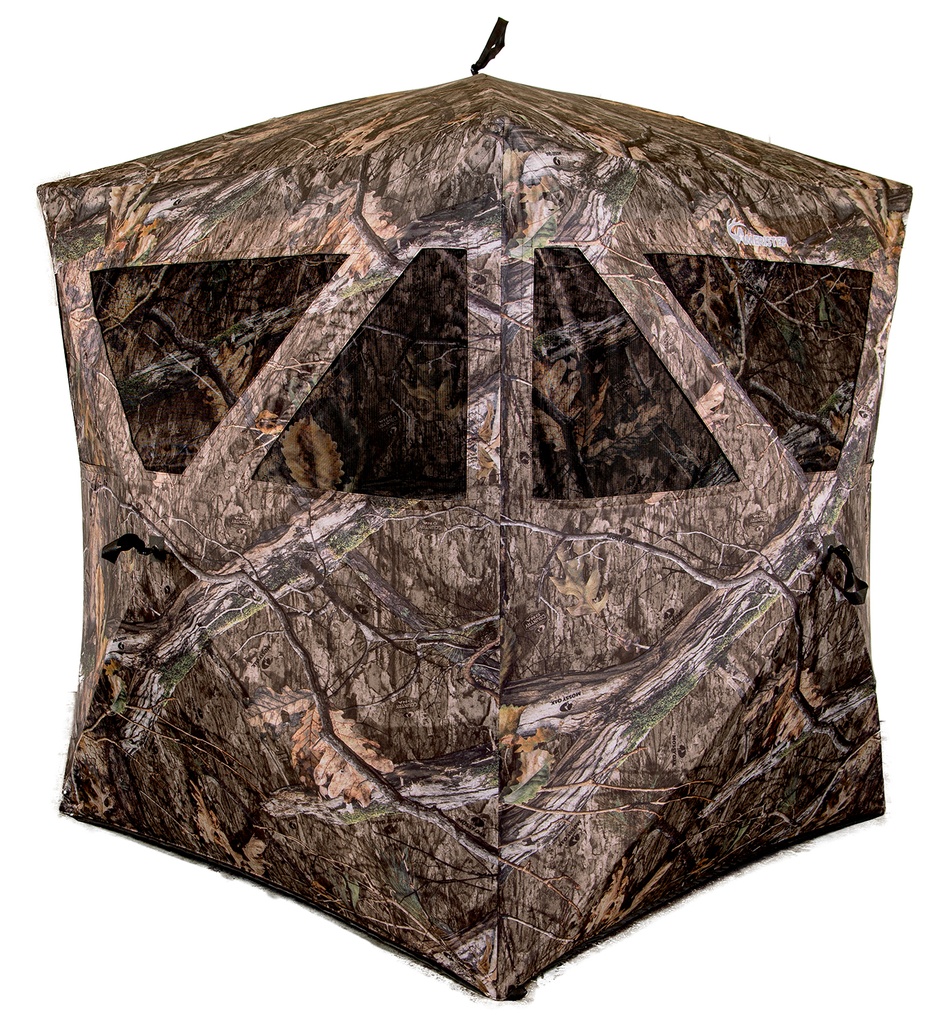 Walkers Game Ear Walker's null Care Taker Ground Blind Mossy Oak Country DNA 300 Durashell Plus 55"L x 55"W