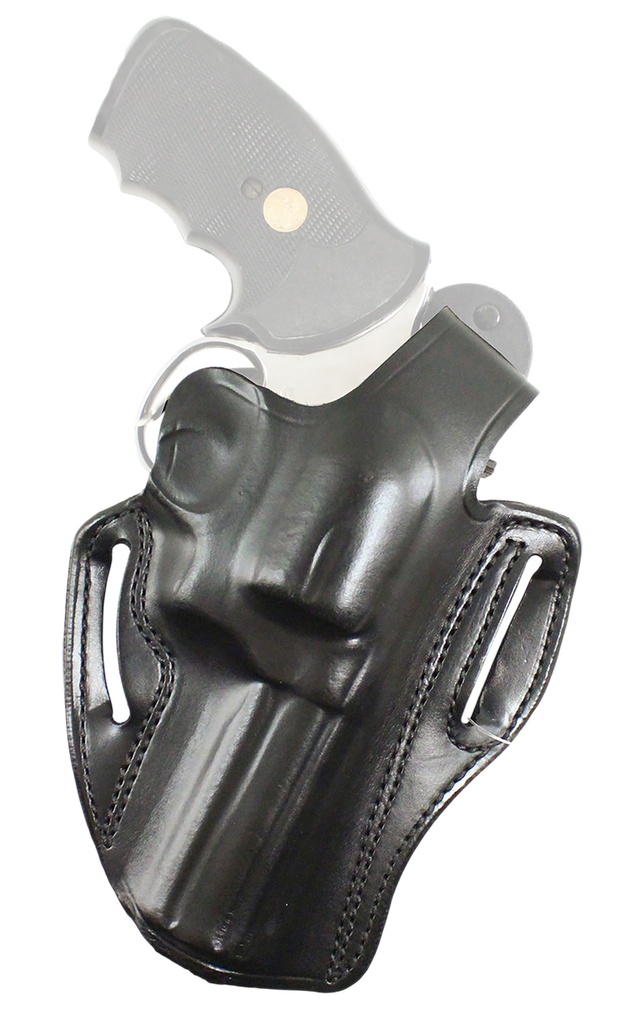 DeSantis Gunhide 001BAA09Z0 Thumb Break  OWB Black Leather Fits S&W Shield X Right Hand
