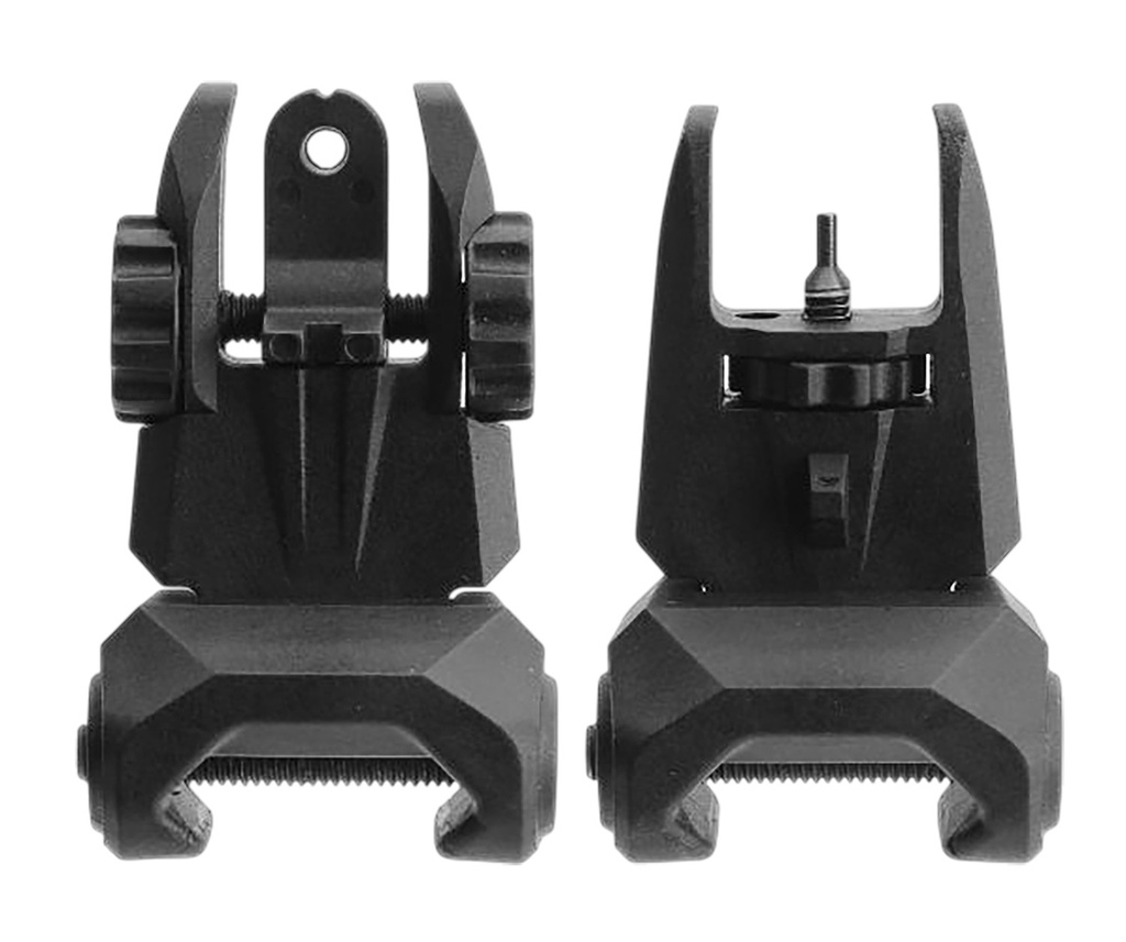 TACFIRE IS012B FRONT/RR PLN/LOWPRO POLY FLIPUP SIGHT