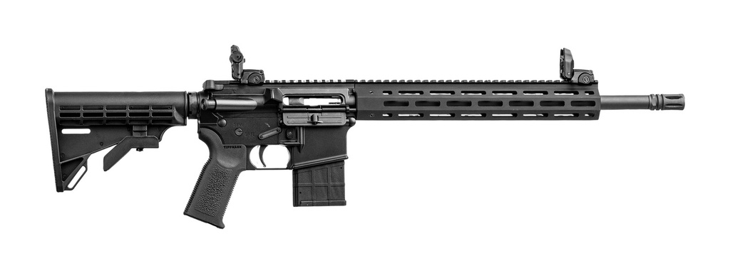 Tippmann Arms A101260 M4-22 Elite 22 WMR 10+1 16" Black Parkerized Barrel, Matte Black Aluminum Receiver w/Picatinny Rail, M-LOK Handguard, Black CAR15 Polymer Stock, Black Gen2 Grip, Right Hand