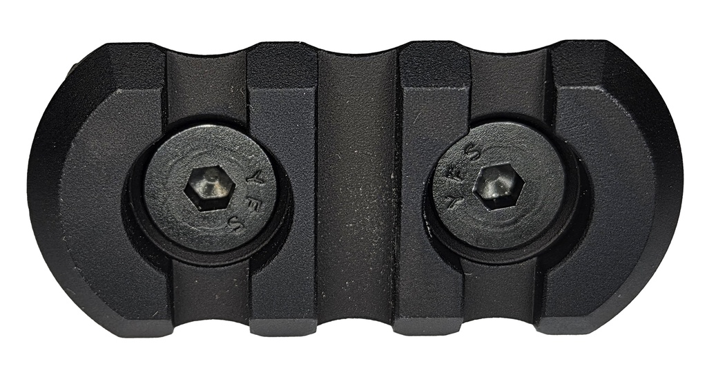 Tapco TAP22126  3 Slot Picatinny Rail Black Aluminum