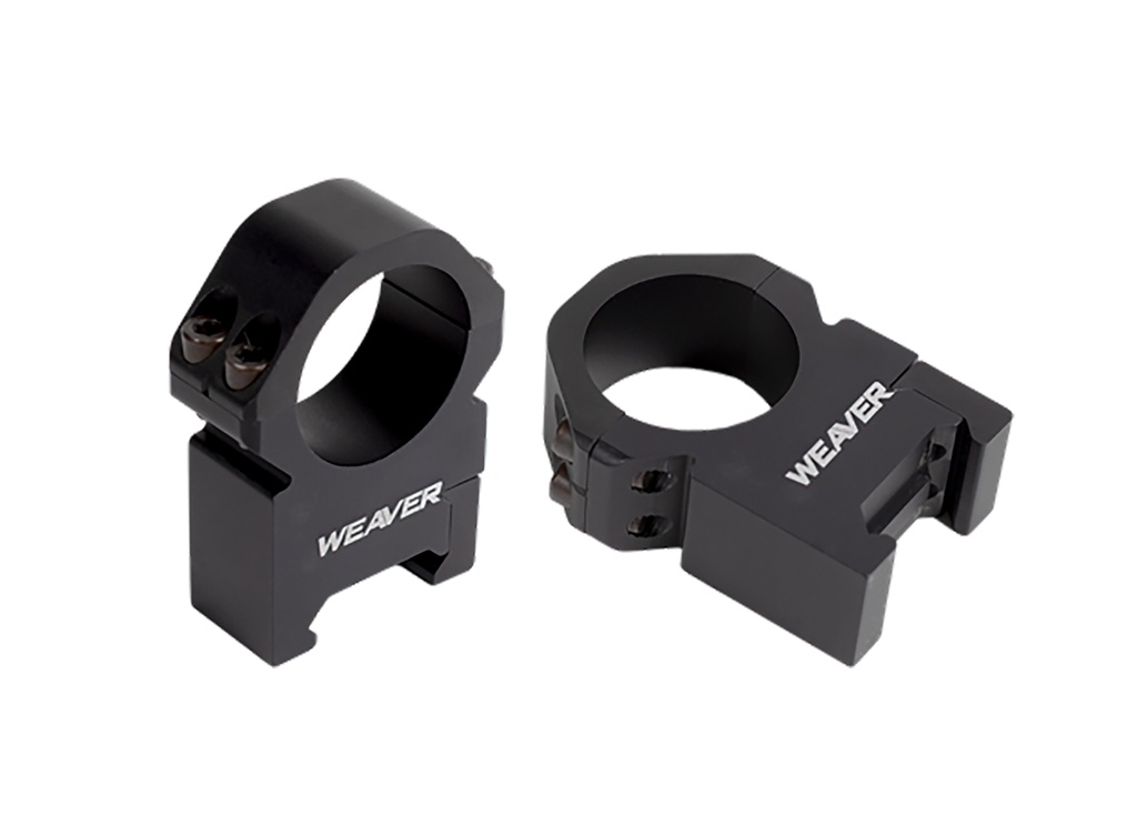Weaver Mounts 48384 Precision  Black Aluminum 1" Tube Extra Extra High