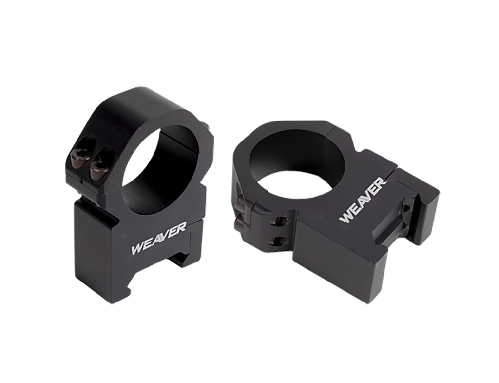 Weaver Mounts 48386 Precision  Black Aluminum 30mm Tube Medium