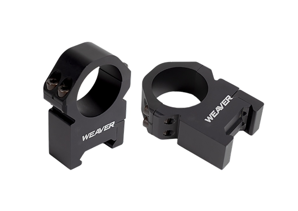 Weaver Mounts 48387 Precision  Black Aluminum 30mm Tube High