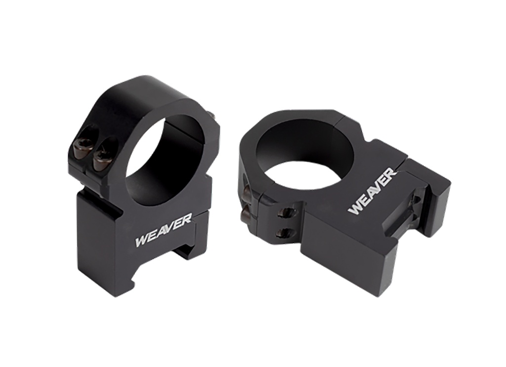 Weaver Mounts 48388 Precision  Black Aluminum 30mm Tube Extra High