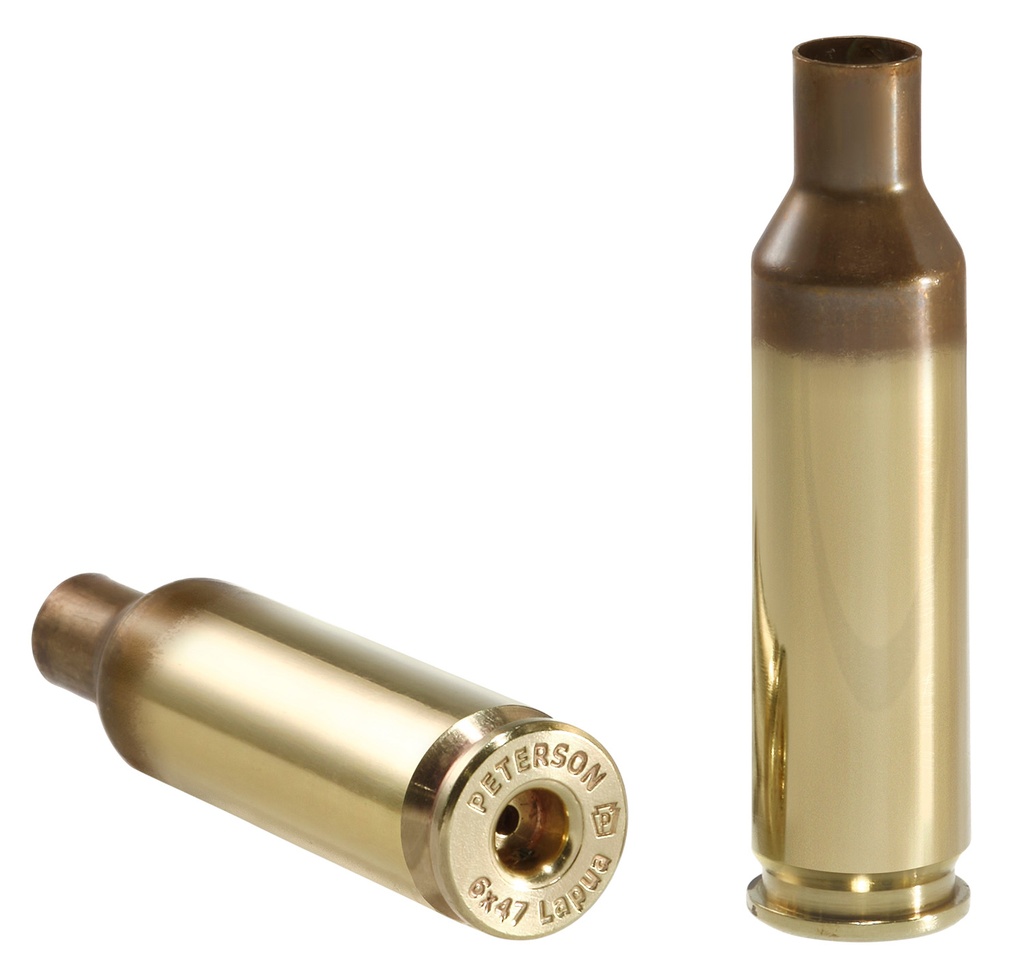 Peterson Cartridge 40035-R   6x47 Lapua Rifle 50 Per Box/10 Case