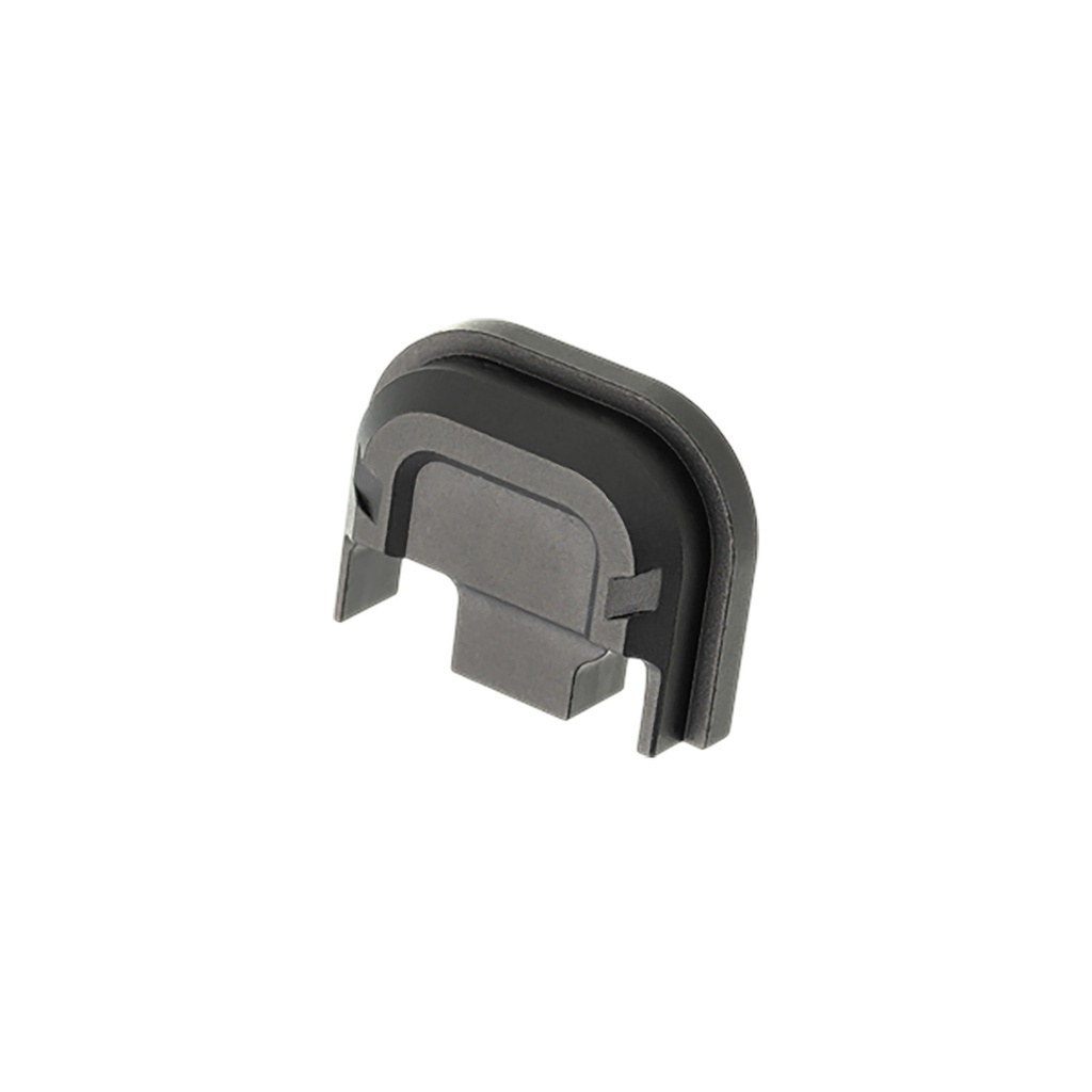 Tyrant CNC TDG14SPBLACK Slide Cover Plate  Chevron Design Glock Gen1-4 Black Aluminum