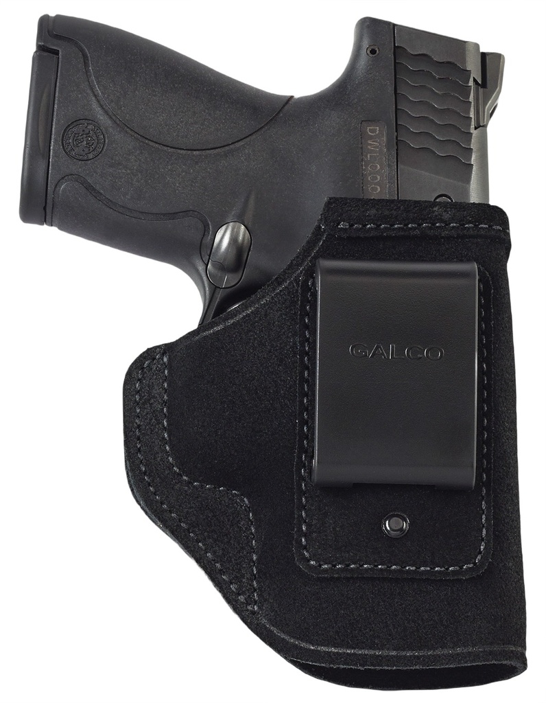 Galco STO652RB Stow-N-Go  IWB Black Steerhide Fits M&P Shield 3" 9/40 & 2.0" 9/40 Right Hand