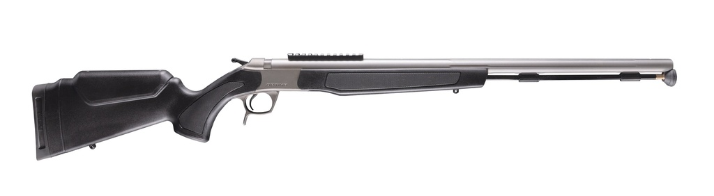 CVA OPTIMA .50CAL SS/BLACK RAIL