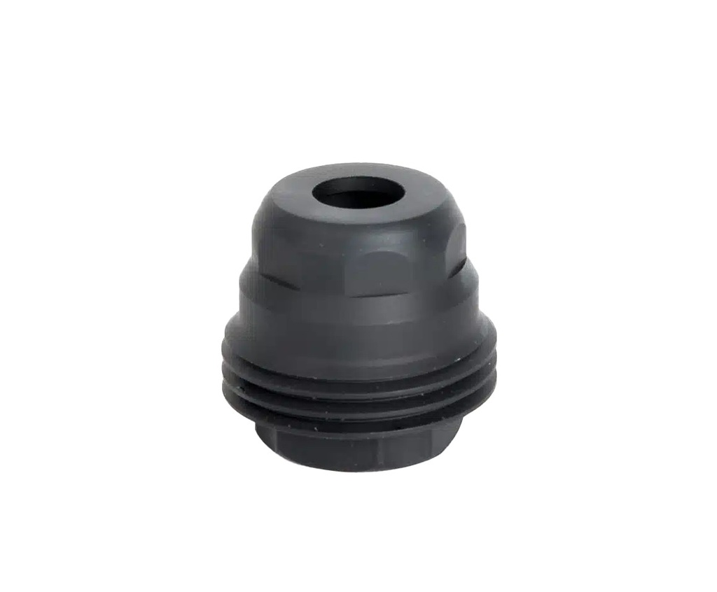 Jk Armament JK-MD-HDM24 Minimalist  45Cal Fits 1" Long 5/8"x24 Stainless Steel Nitride Black