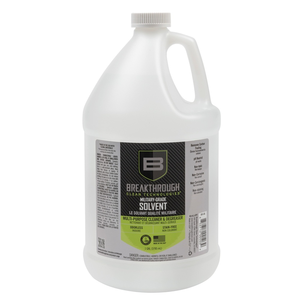 Breakthrough Clean BRKTHRU BTS-1GL MILITARY-GRD SOLVENT 1-GAL