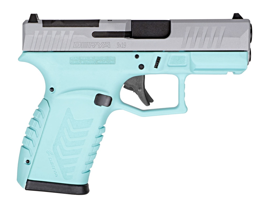 DERYA DY9Z.BLUES.TR     DY9Z 9MM 3.5 15R BLUE/SIL