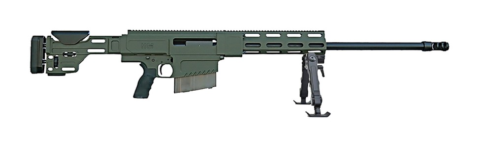 LUXUS ARMS (HM DEFENSE) HM Defense HM50B250BMGODG HM50B2 Gen2 50 BMG 10+1 29.25" Black Cerakote Match Grade Threaded Barrel, OD Green Cerakote Aluminum Receiver w/Picatinny Rail, M-LOK Handguard, HM Precision Adj Aluminum St