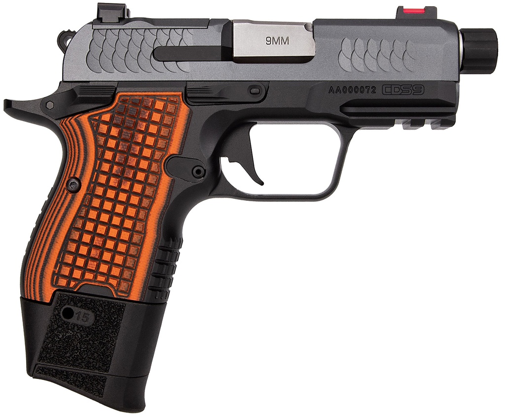 Kimber CDS9 TFS 9MM GY/BLACK 15+1 OR THREADED BARREL