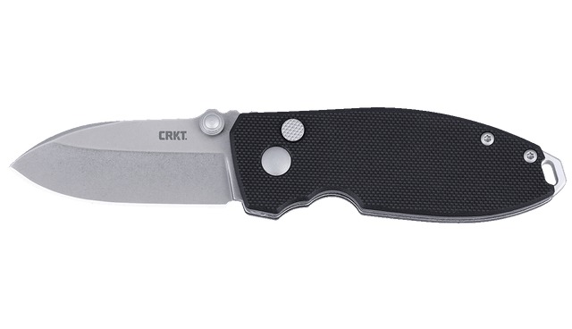 Columbia River CRKT 2474C    SQUID        BUTTON LOCK  2.27 BLK