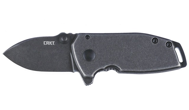 Columbia River CRKT 2485KC   SQUID COMPACT     1.75 PLAIN   BLACK
