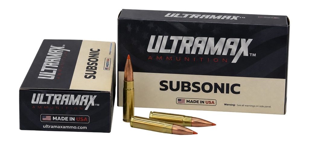 ULTRMAX AMMUNITION ULTRAMAX ULT-300BLK-1-N 300BLK  208GR TBTAM  20/10