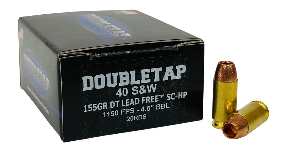DoubleTap Ammunition DTAP 40155X       40SW   155 LF SC-HP        20/50