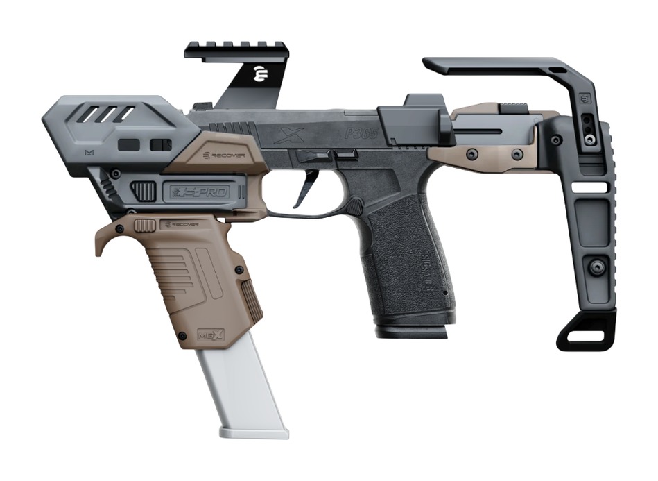 RECOVER INNOVATIONS INC REC SPRO-XMGB-02  SPRO MG FULL KIT SIG X MACRO TAN