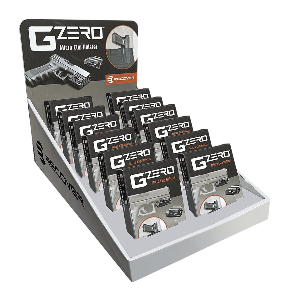 RECOVER INNOVATIONS INC REC GZERO-12PAC-01 GZERO DISPLAY ASST        12PCS