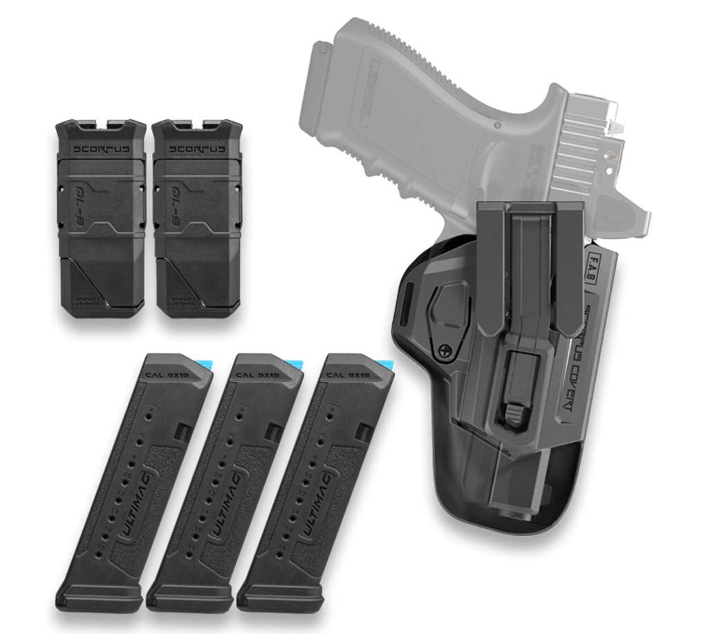 FAB FX-GLOCK17KITB COMPLETE HG KIT GLOCK 17 BLACK