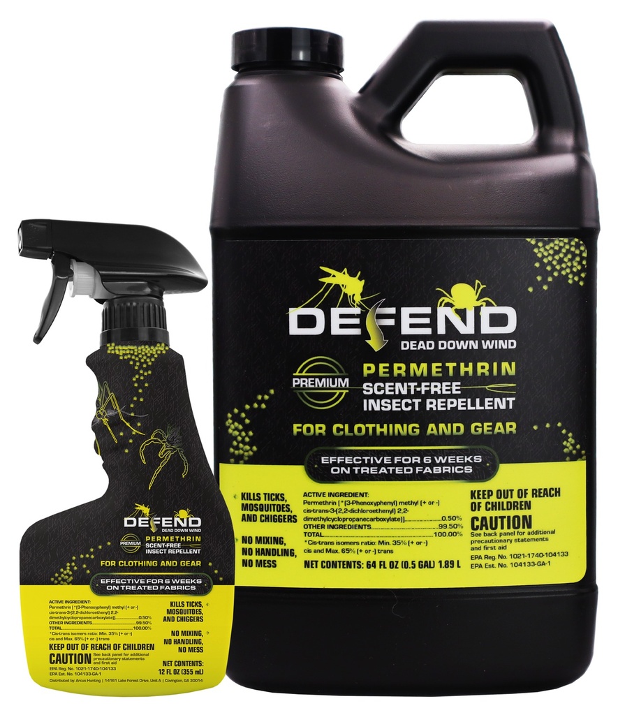 DEAD DOWN WIND (ARCUS) DEFEND 70010  PERMETHRIN CLOTHING SPRAY