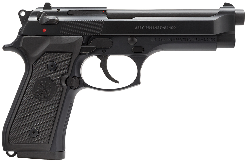 Beretta 92 M-9 9MM BL/SY 4.9" 15+1 FS