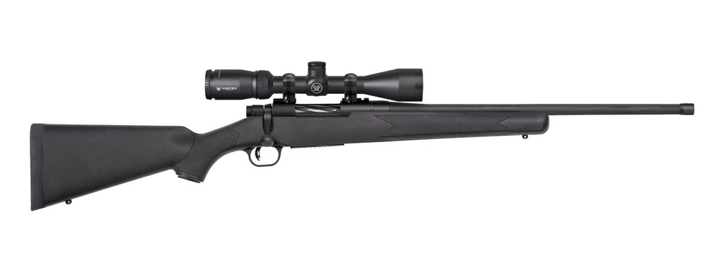 Mossberg PATRIOT 400LEG BL/SY 20" PK THREADED BARREL