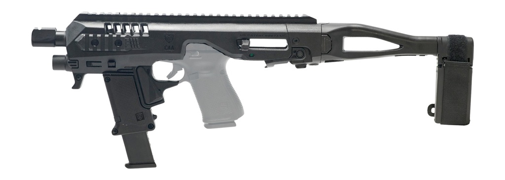 RONI MR4X-G1719-STAB-BLK    MICRO RONI G4 GLOCK 17/19