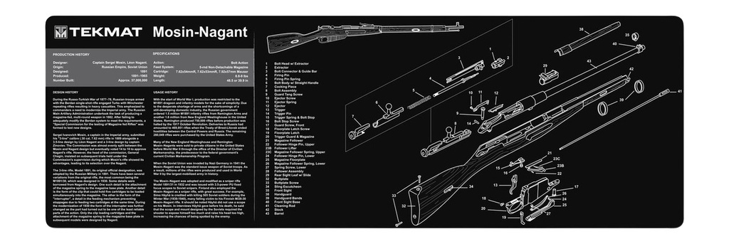 BECK TEK, LLC (TEKMAT) TEKMAT TEK-R36-MOSIN        36X12 MOSIN NAGANT